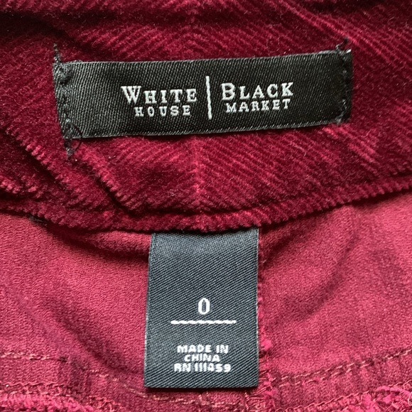 WHBM women’s corduroy  skirt. Size 0. - Picture 3 of 6